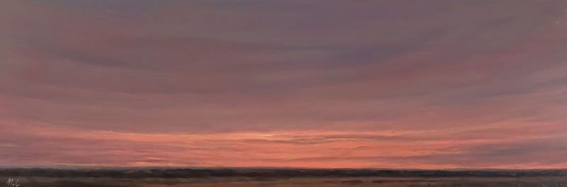 Evening Series, Spurs Ranch Road by artist Marjorie Lindsay